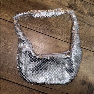 Zara metallic purse